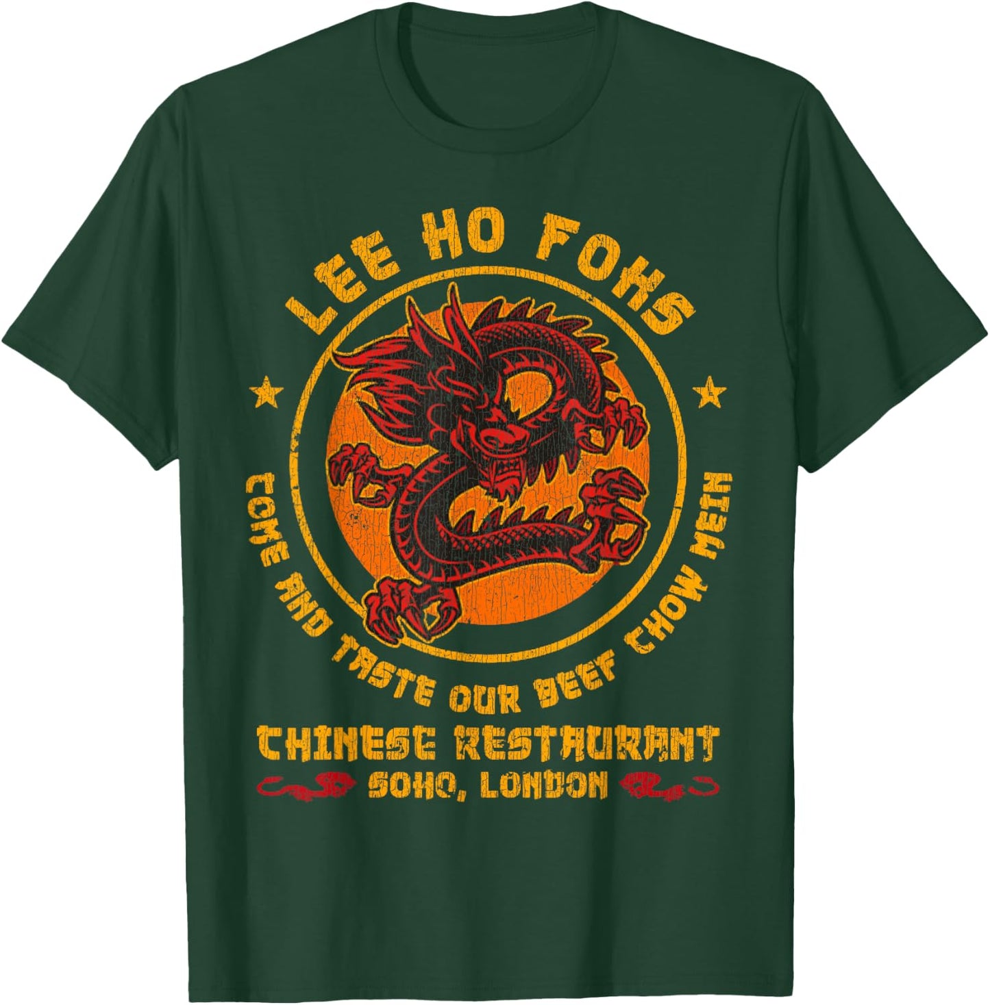 Vintage Lee Ho Fooks Chinese Restaurant T-Shirt - T-Shirt | Forest