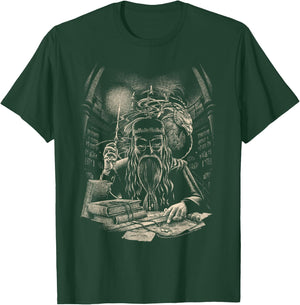 Harry Potter Dumbledore Vintage Sketched Portrait T-Shirt - T-Shirt | Forest