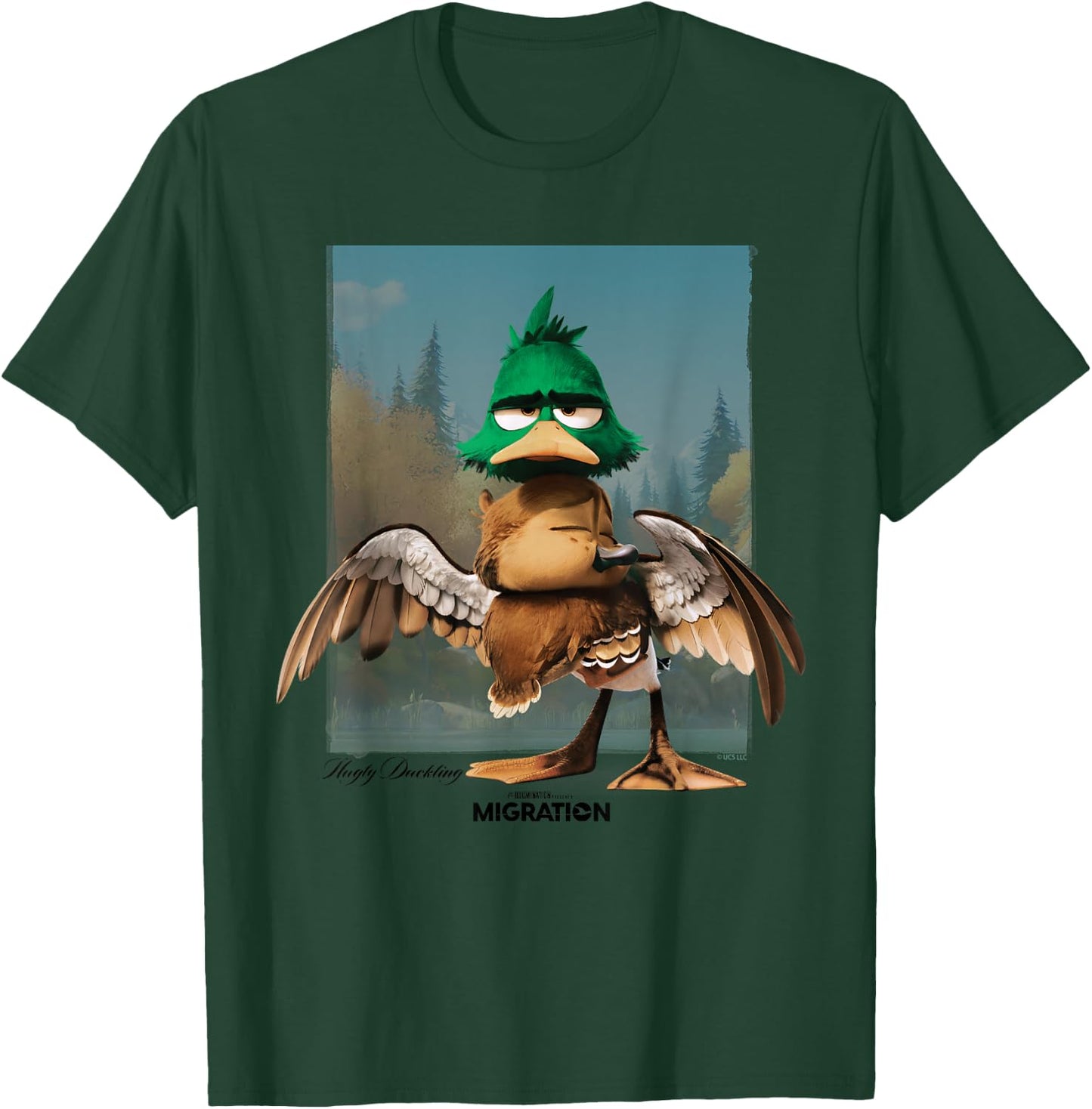 Migration Hug T-Shirt - T-Shirt | Forest