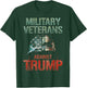 Military Veterans Against Trump 2020 Conflict USA Election T-Shirt - T-Shirt | Forest