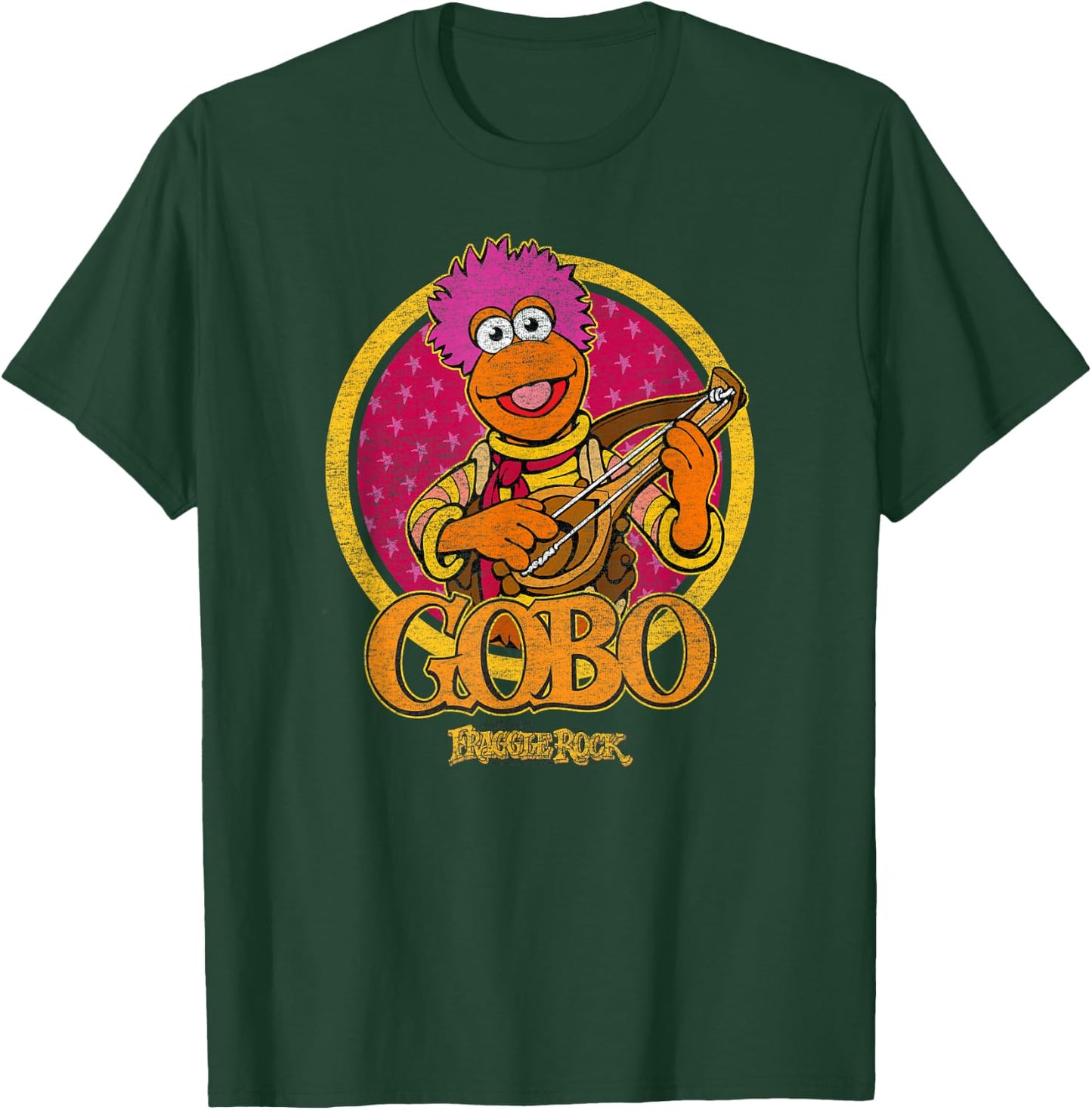 Fraggle Rock Gobo Circle T-Shirt - T-Shirt | Forest