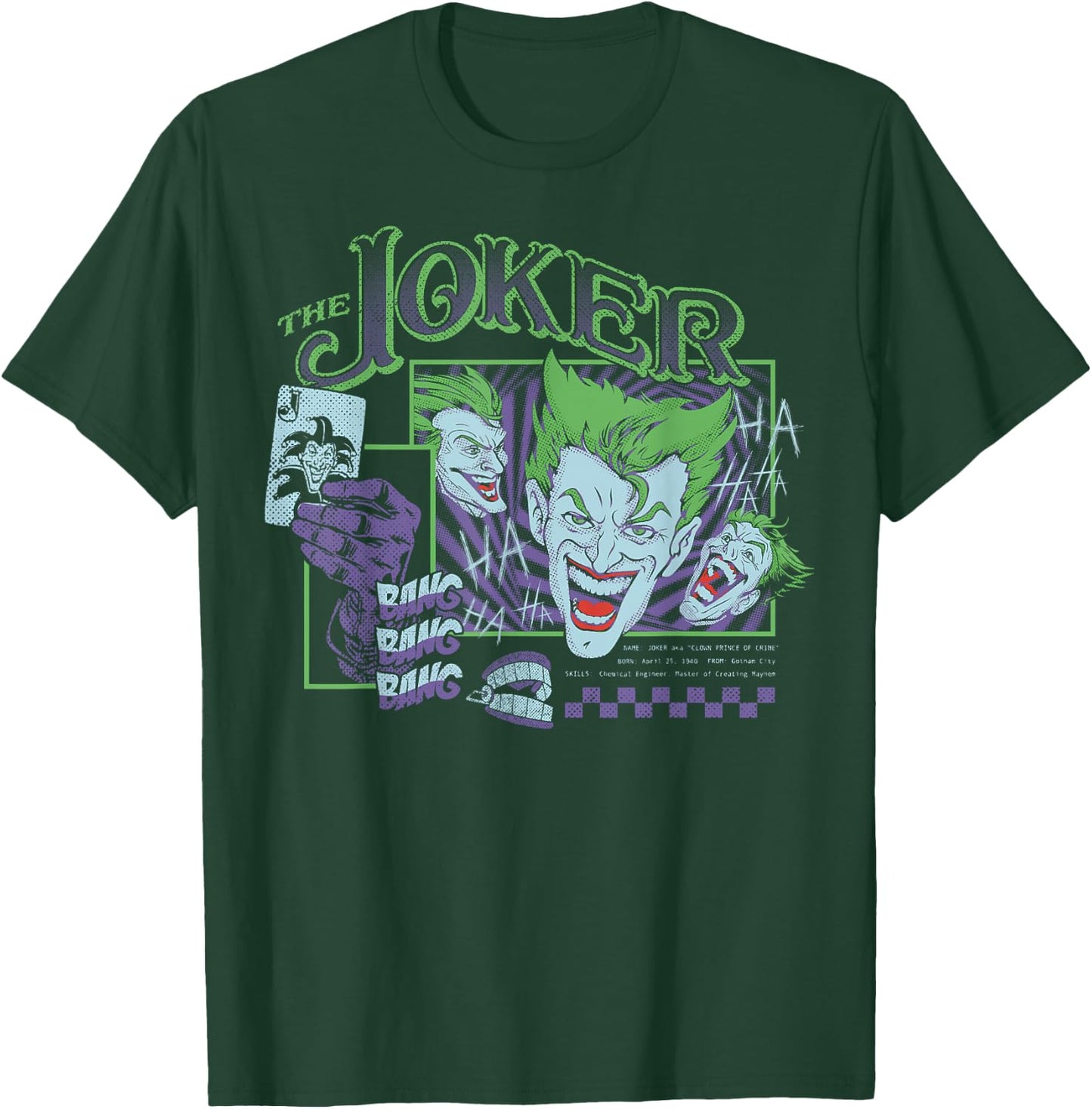 DC Comics Batman Joker Trip T-Shirt - T-Shirt | Forest