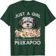 Peekapoo Shirt Dog Gifts Just A Girl Who Loves Her Peekapoo T-Shirt - T-Shirt | Forest