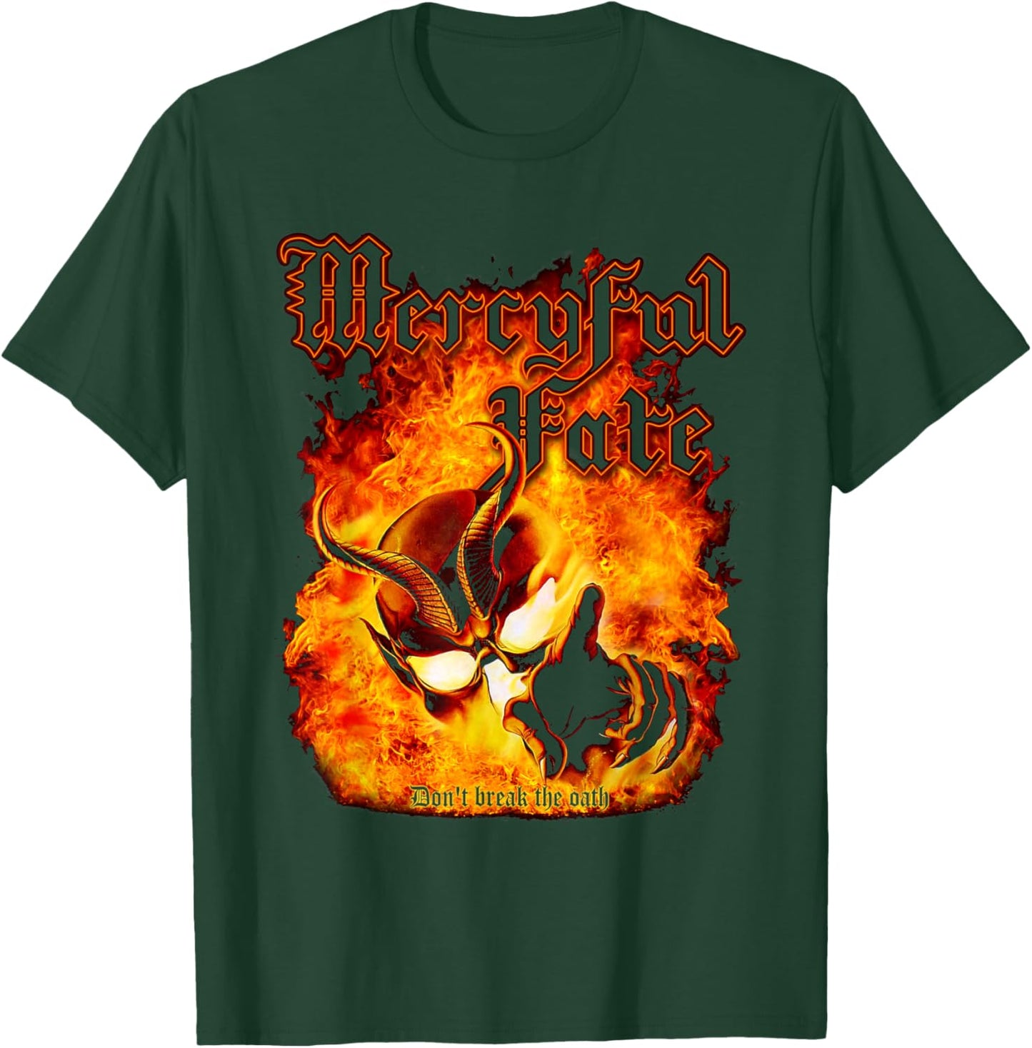 Mercyful Fate Don't Break The Oath , Small, Black T-Shirt - T-Shirt | Forest