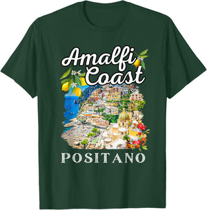 Italy Positano Amalfi Coast Positano T-Shirt - T-Shirt | Forest