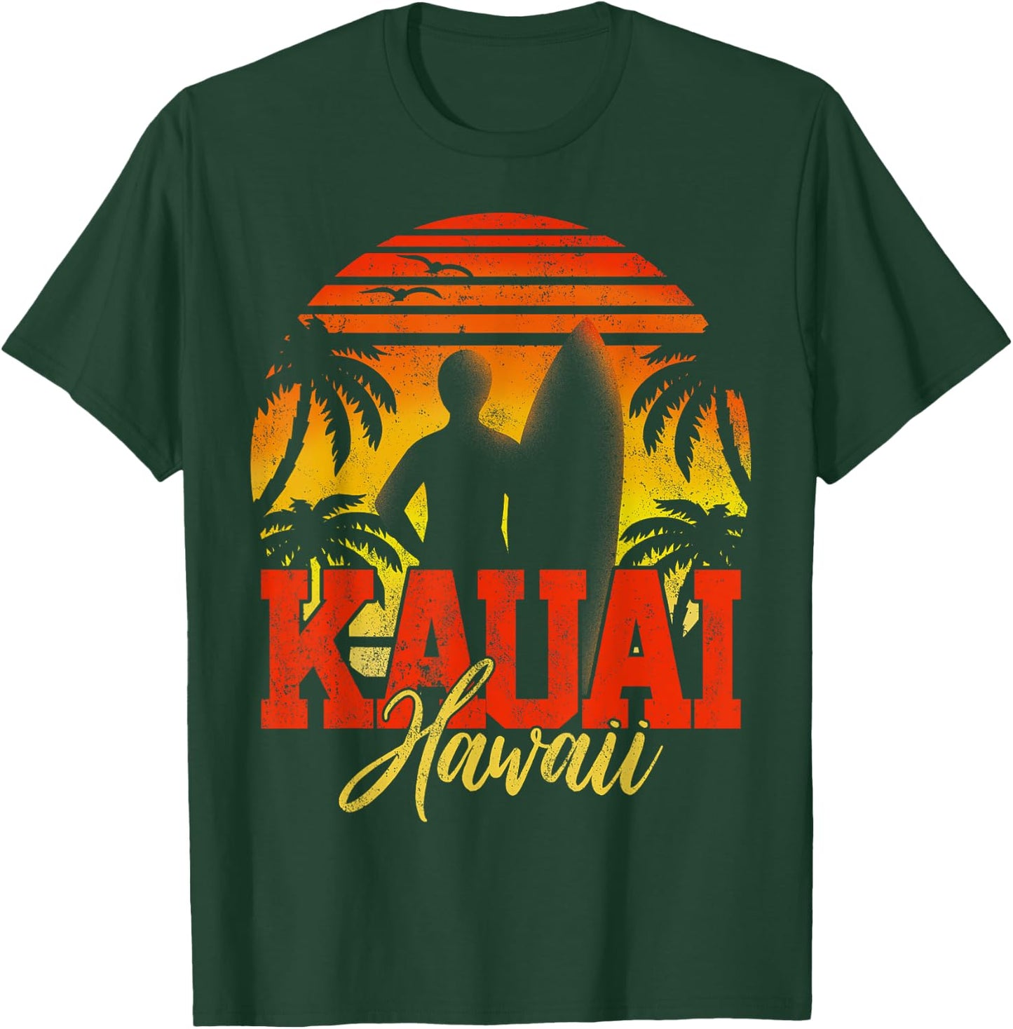 Kauai Hawaii T-Shirt - T-Shirt | Forest