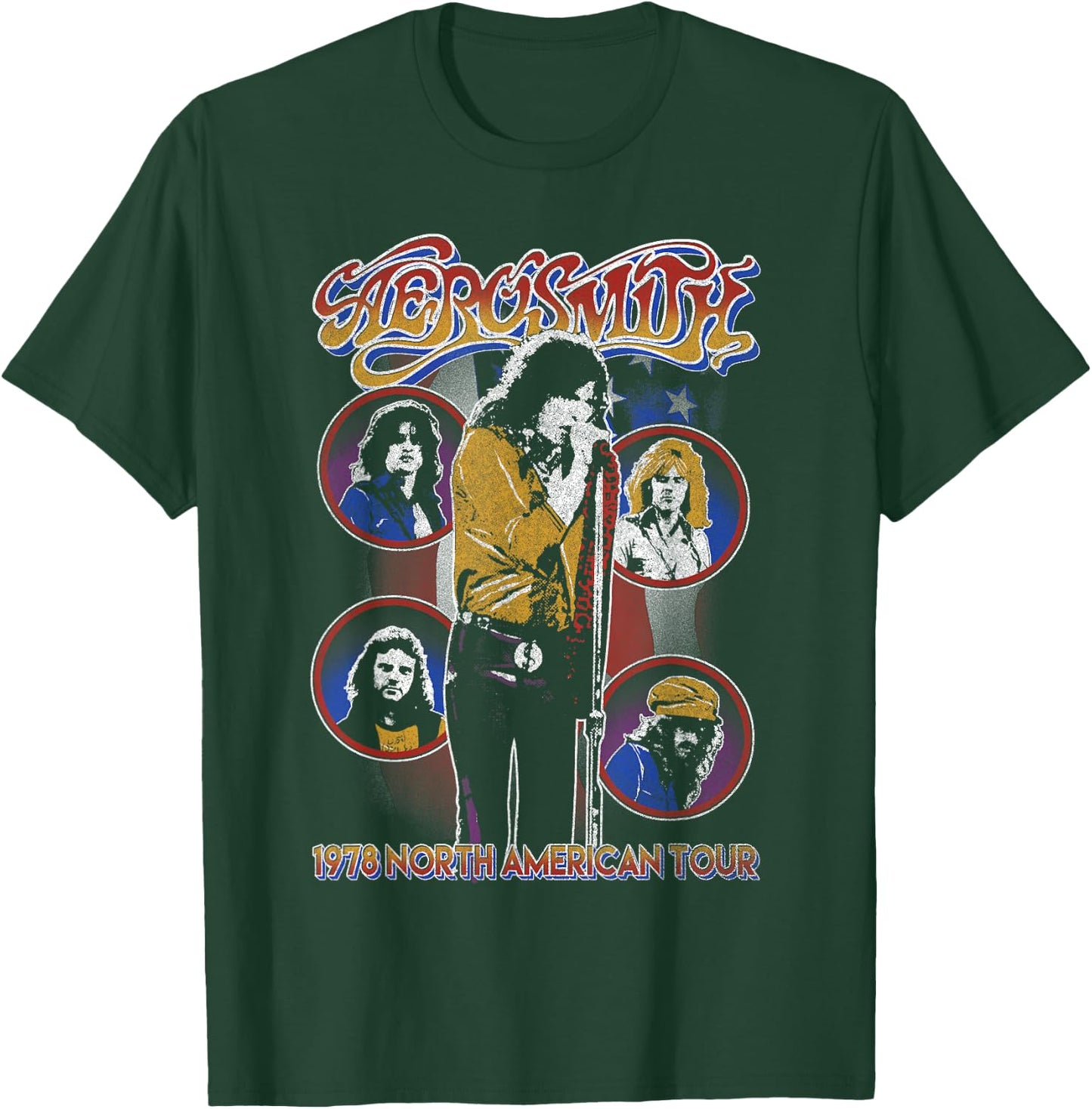 Aerosmith - 1978 North America Tour T-Shirt - T-Shirt | Forest