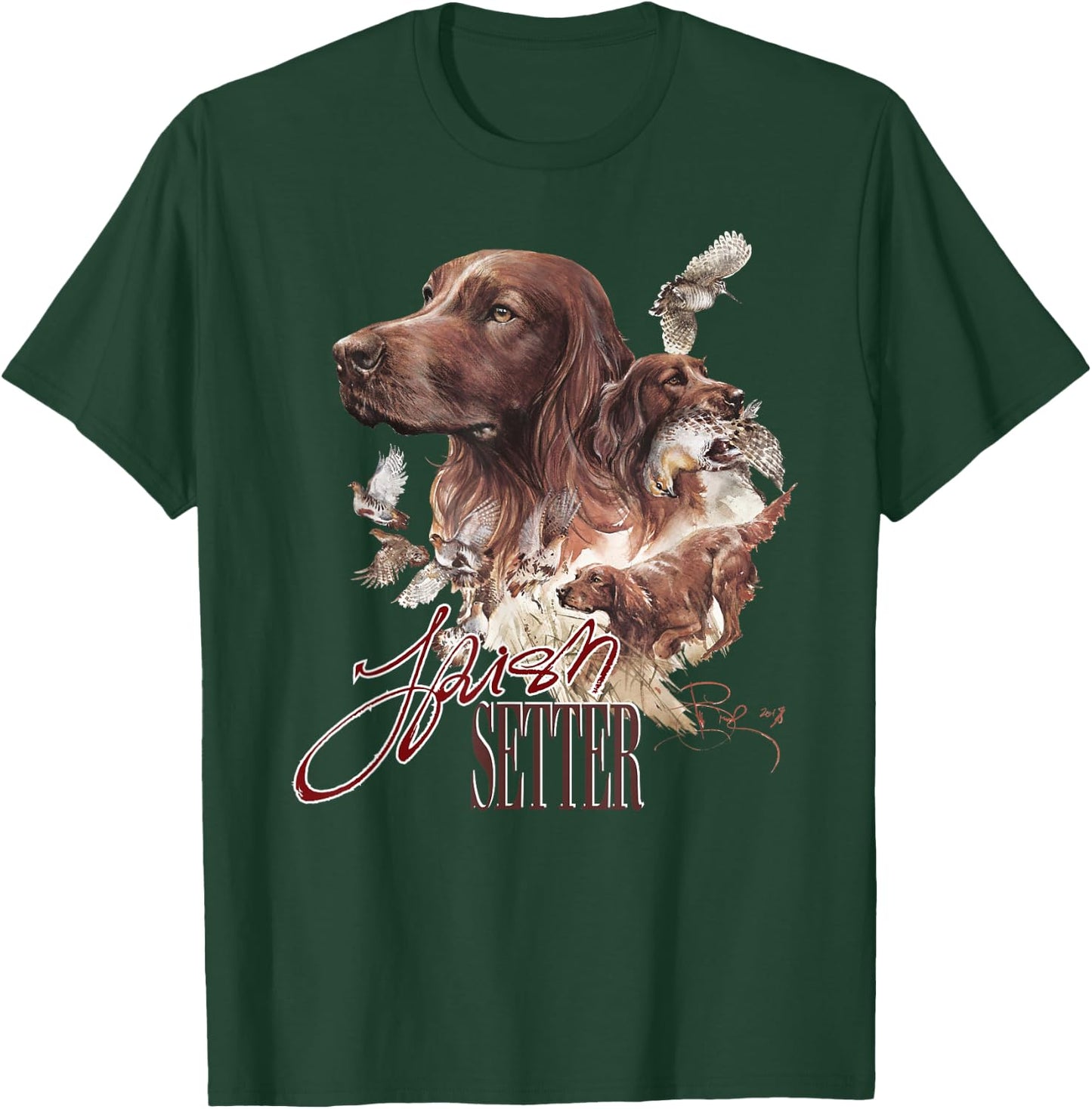 Irish Setter T-Shirt - T-Shirt | Forest