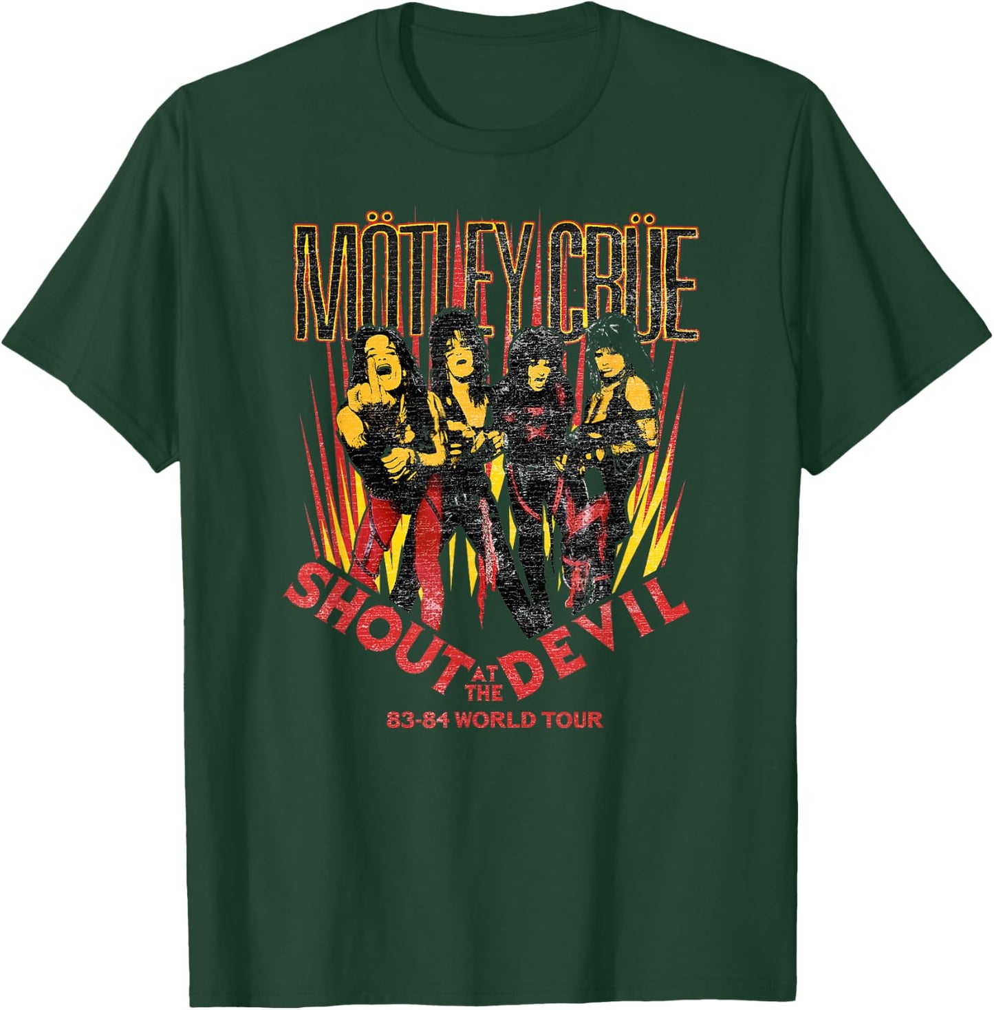 Mötley Crüe - Shout At The Devil Tour 83 T-Shirt - T-Shirt | Forest