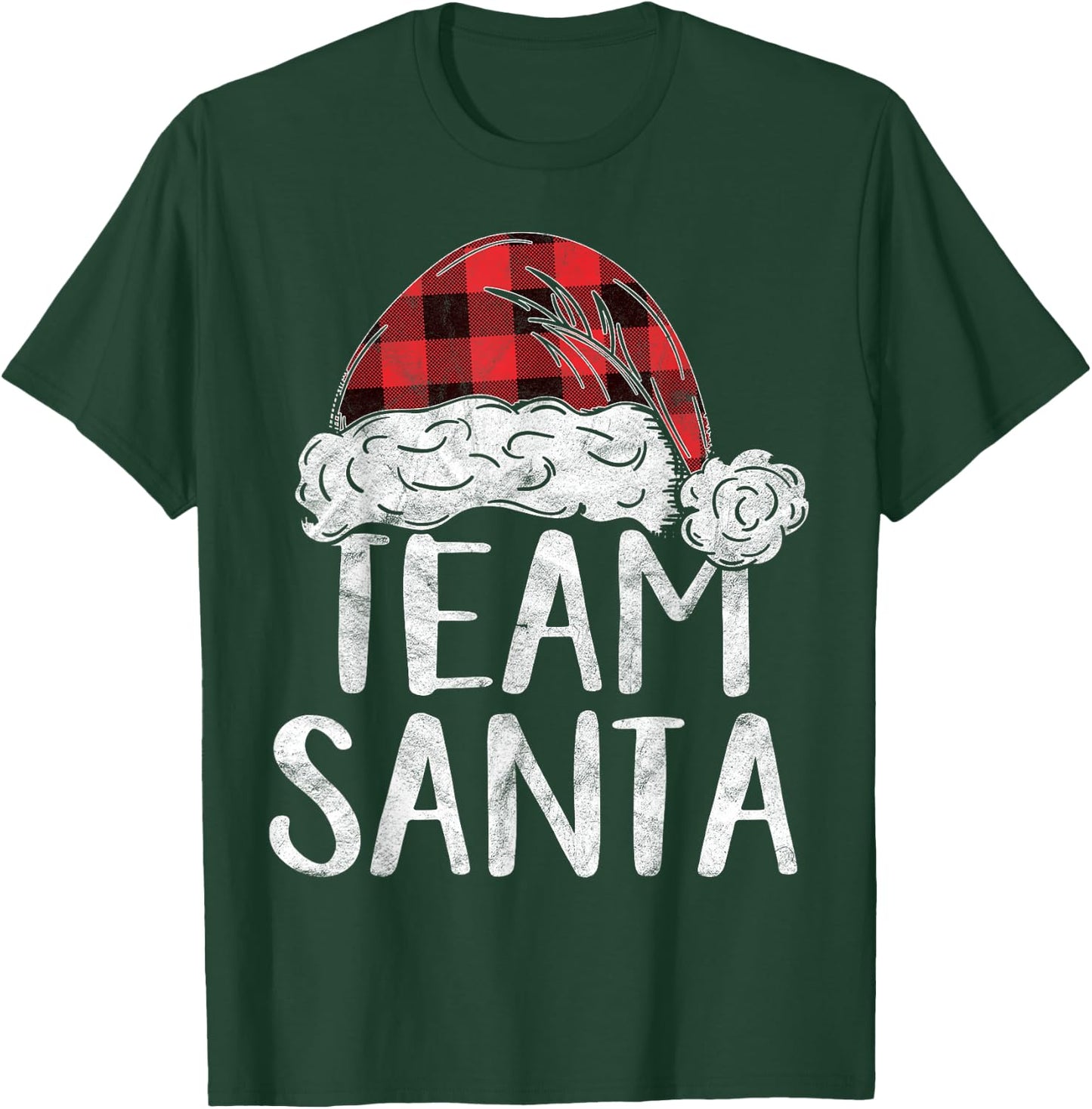Team Santa Christmas Costume Gift Matching Family Claus Xmas T-Shirt - T-Shirt | Forest