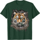 White Tiger Iconic Bengal Sumatran Tigers Wildlife T-Shirt - T-Shirt | Forest
