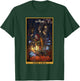 Baba Yaga The Hermit Tarot Card Slavic Mythology Pagan Witch T-Shirt - T-Shirt | Forest
