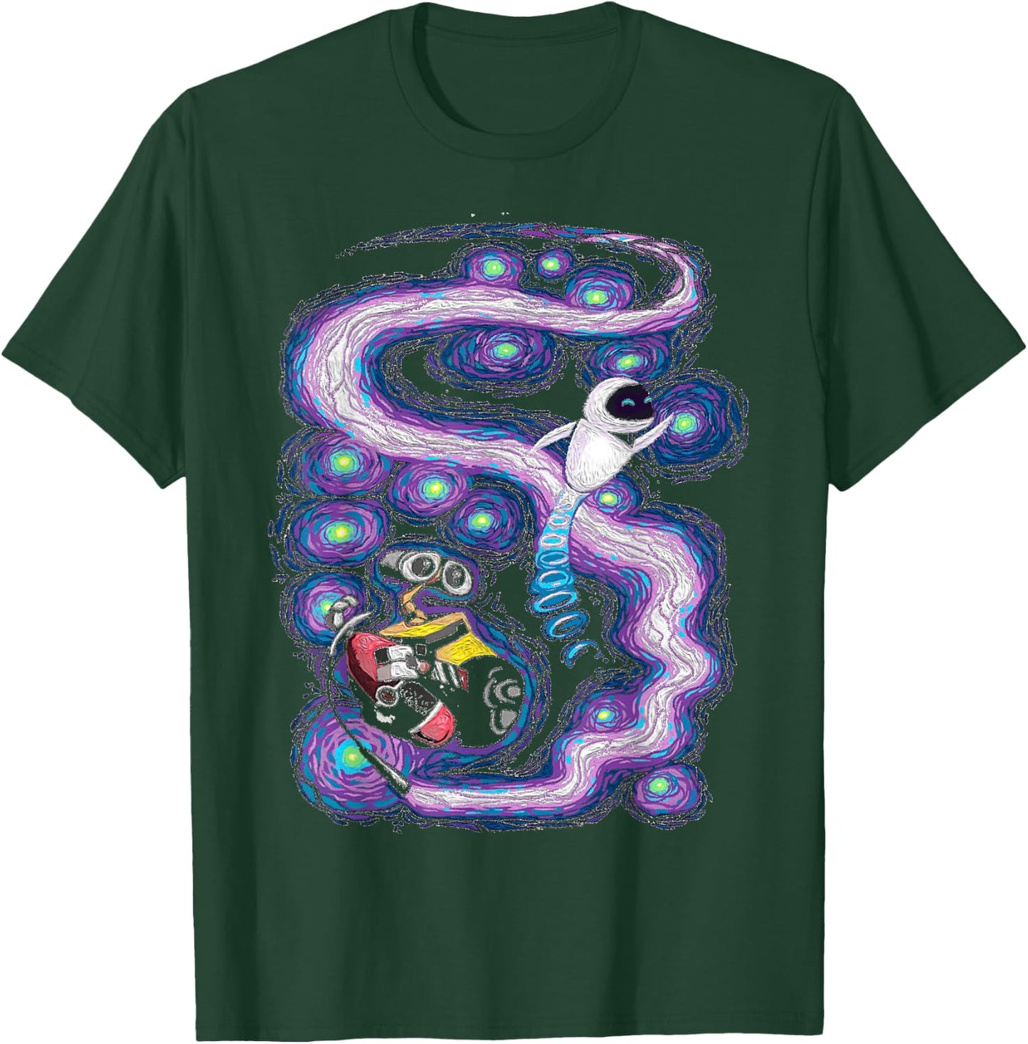 Disney Pixar Wall-E Cosmic Stars T-Shirt - T-Shirt | Forest