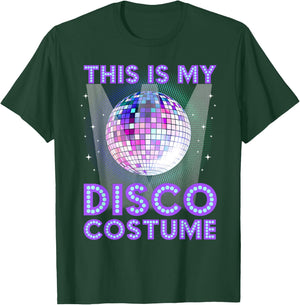 Disco Costume Art Women 70s 80s Party Disco Lover T-Shirt - T-Shirt | Forest