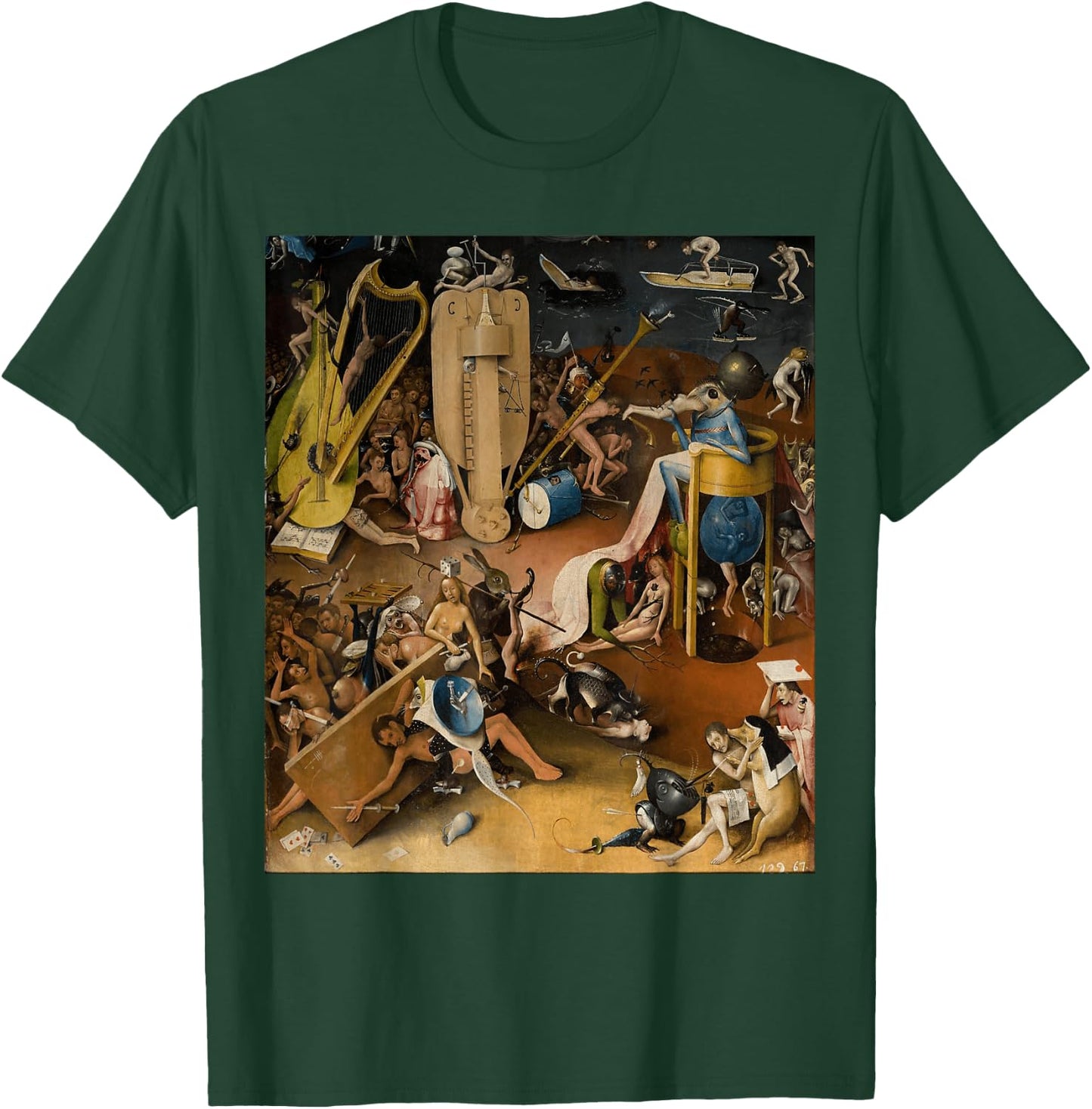 Beautiful famous surrealistic painting T-Shirt - T-Shirt | Forest