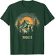 Yosemite - US National Park Vintage Men Women Kids Retro T-Shirt - T-Shirt | Forest