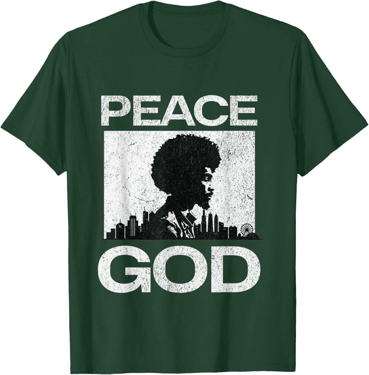 Peace God - 5 Percent Allah 7 Gods Earths Moorish T-Shirt - T-Shirt | Forest