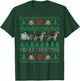 Funny Dog Beagle Ugly Christmas Sweaters Men Women T-Shirt - T-Shirt | Forest