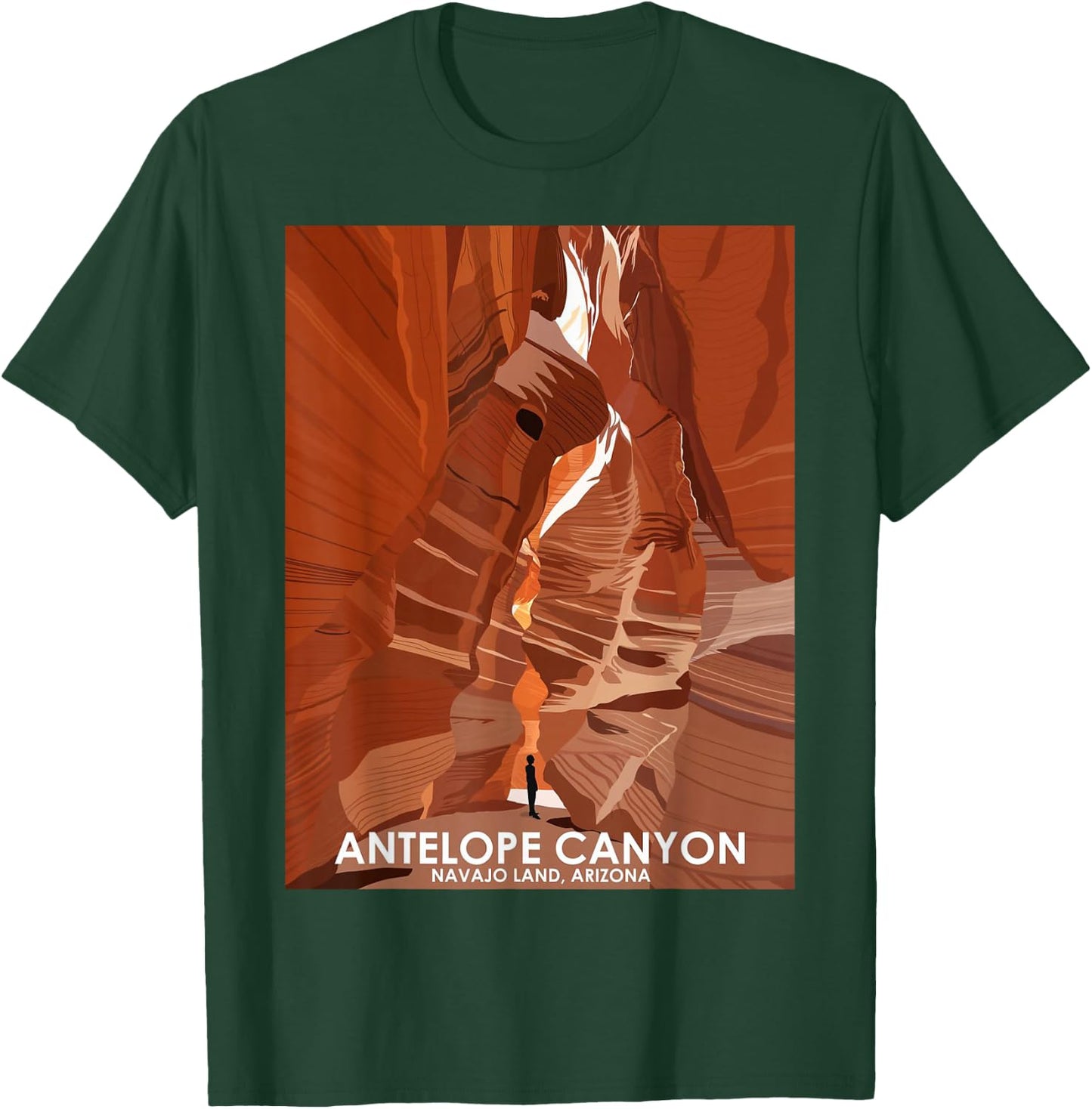 Antelope Canyon Arizona T-Shirt - T-Shirt | Forest