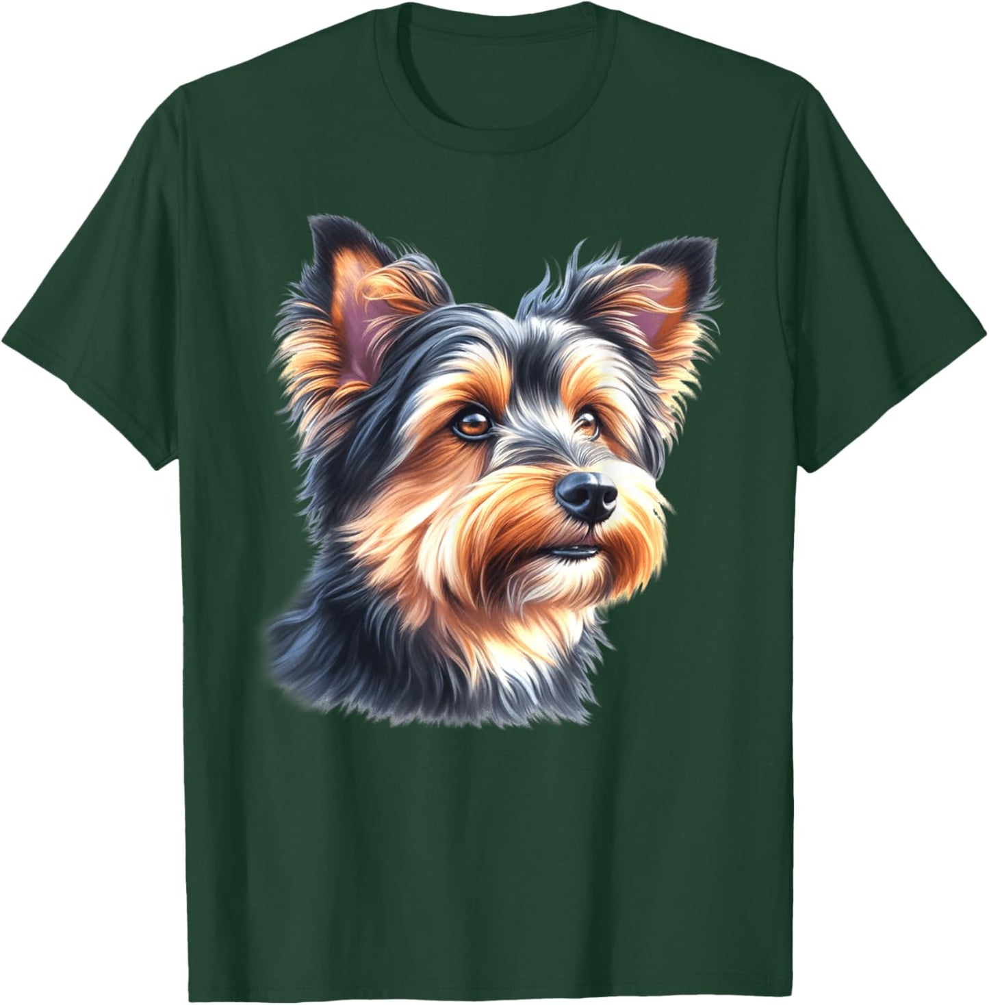 Cairn Terrier Dog Puppy Portrait T-Shirt - T-Shirt | Forest