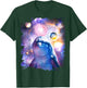 Galaxy Dolphin - Dolphins in Space T-Shirt - T-Shirt | Forest