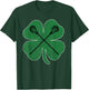 St Patrick's Day Green Shamrock Lacrosse Irish Men Boys T-Shirt - T-Shirt | Forest