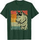 Retro Siberian Husky Dog Gift Vintage Husky T-Shirt - T-Shirt | Forest