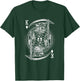 King Poker Card Skeleton Skull Goth Style Gothic Gambler T-Shirt - T-Shirt | Forest