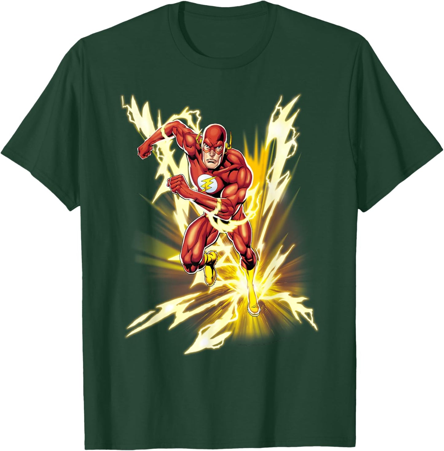 DC Comics The Flash Lightning Speed T-Shirt - T-Shirt | Forest
