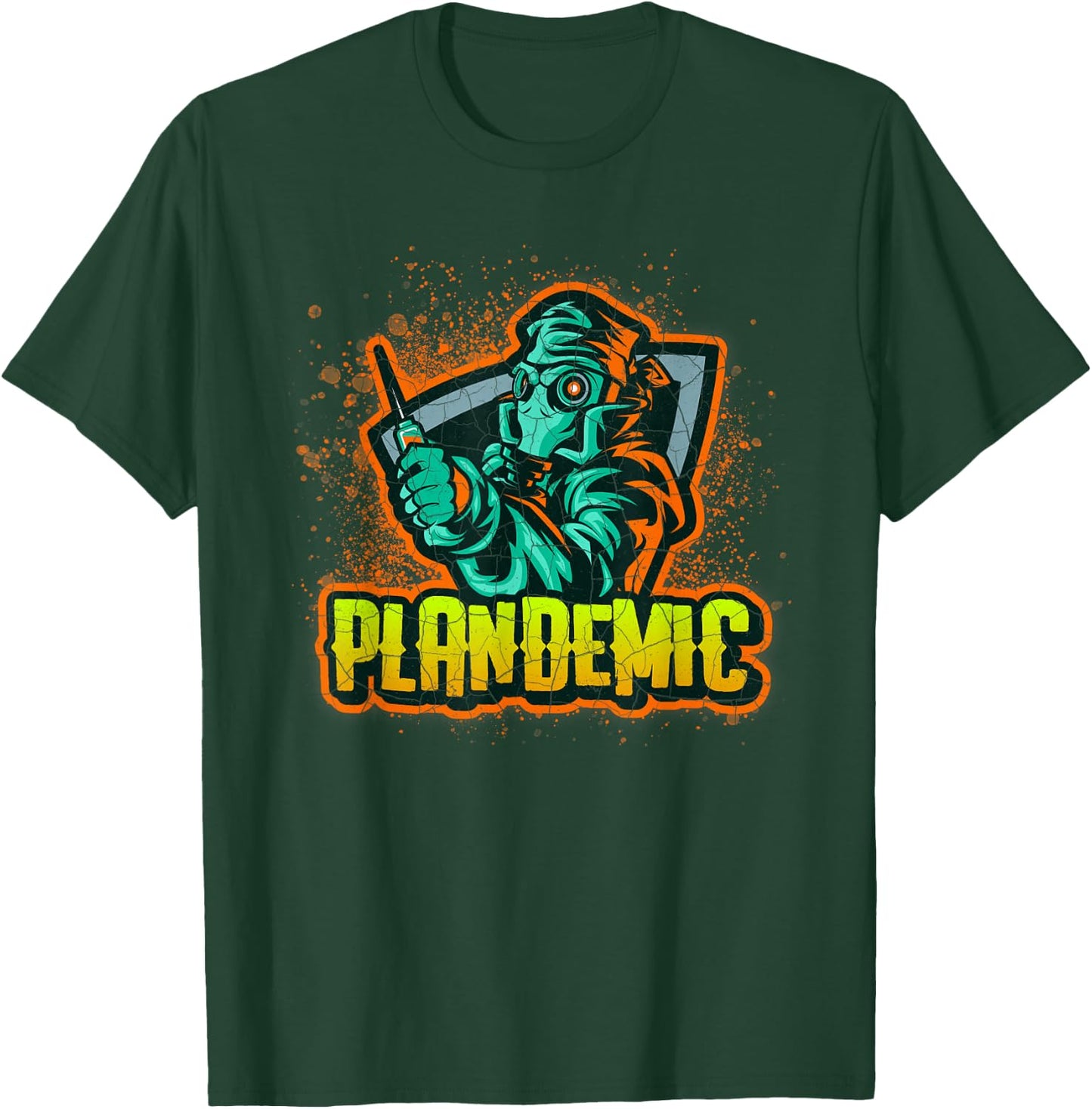 Plandemic Conspiracy Theory Evil Doctor T-Shirt - T-Shirt | Forest