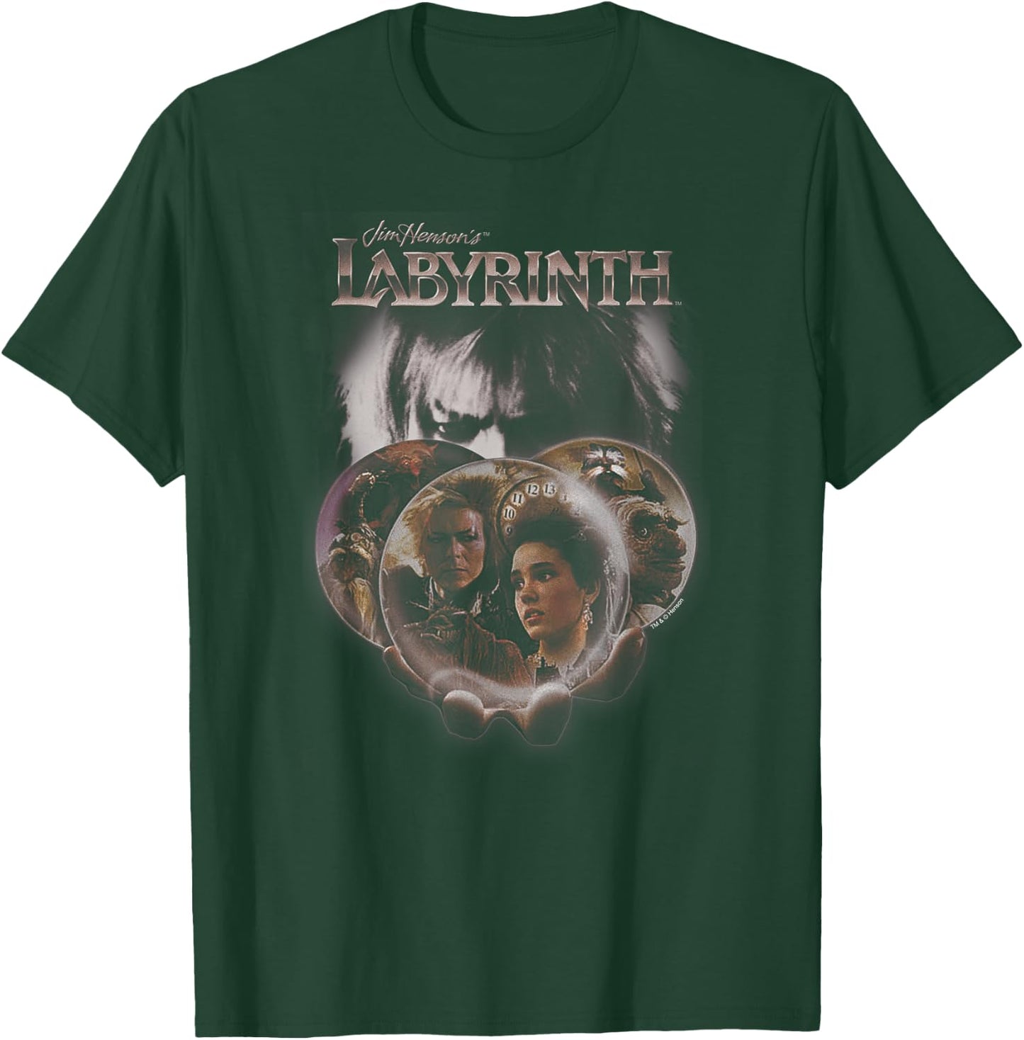 Labyrinth Globes T-Shirt - T-Shirt | Forest