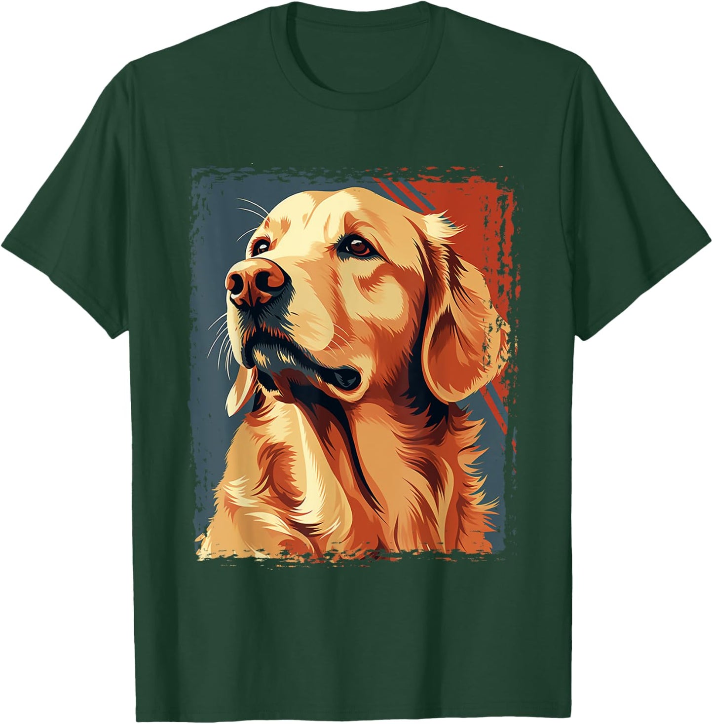 Golden Retriever for Kid Boys Girls Funny Dog Lover T-Shirt - T-Shirt | Forest