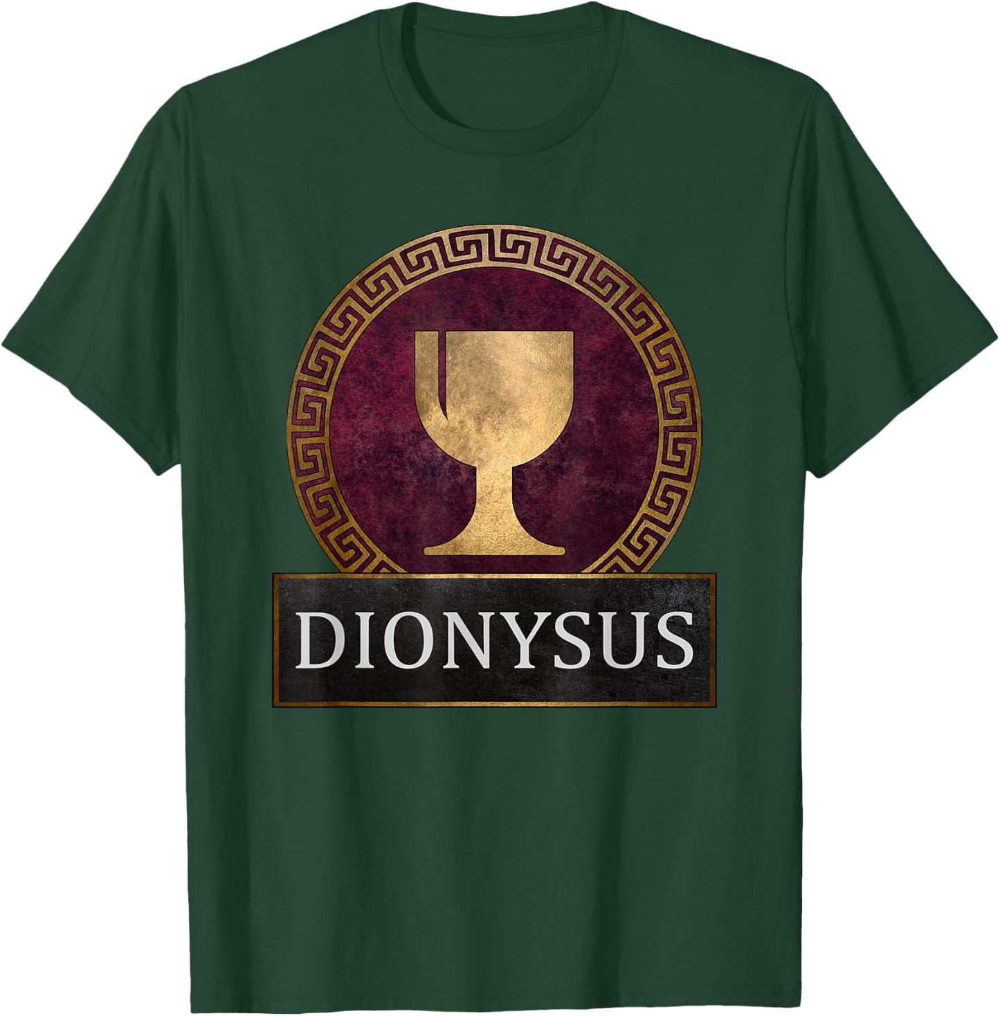 Dionysus Ancient Greek God of Wine Symbol T-Shirt - T-Shirt | Forest
