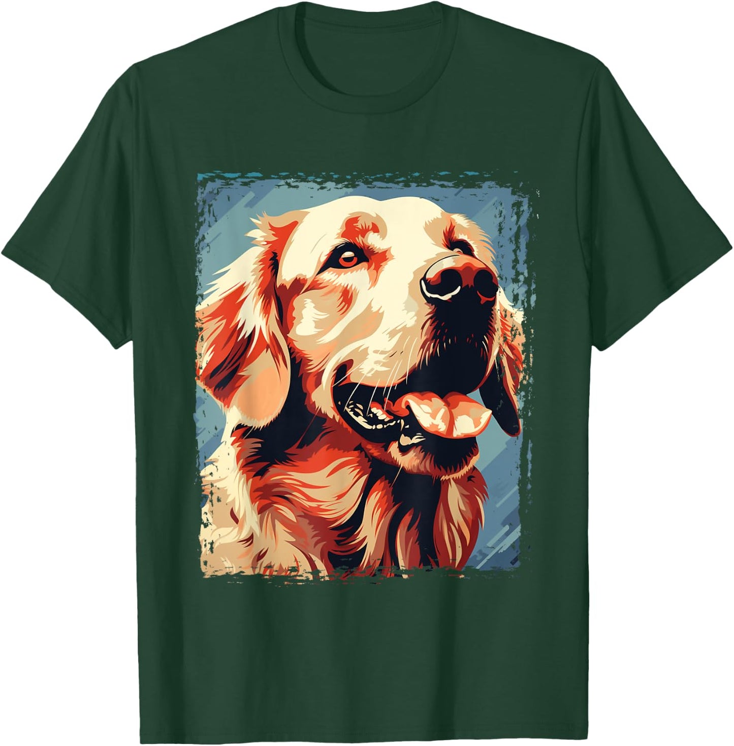 Golden Retriever for Kid Boys Girls Funny Dog Lover T-Shirt - T-Shirt | Forest