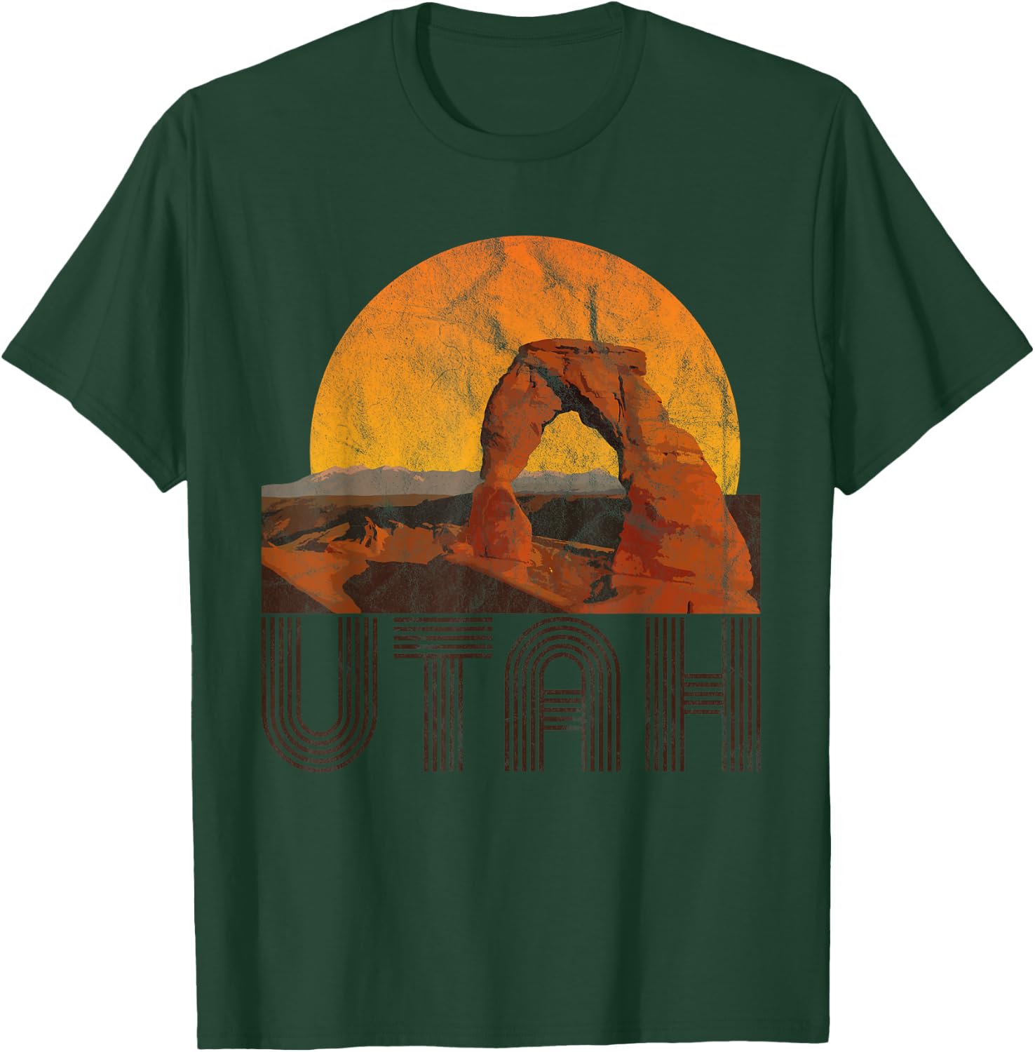 Vintage Utah T-Shirt - T-Shirt | Forest