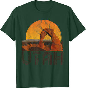 Vintage Utah T-Shirt - T-Shirt | Forest