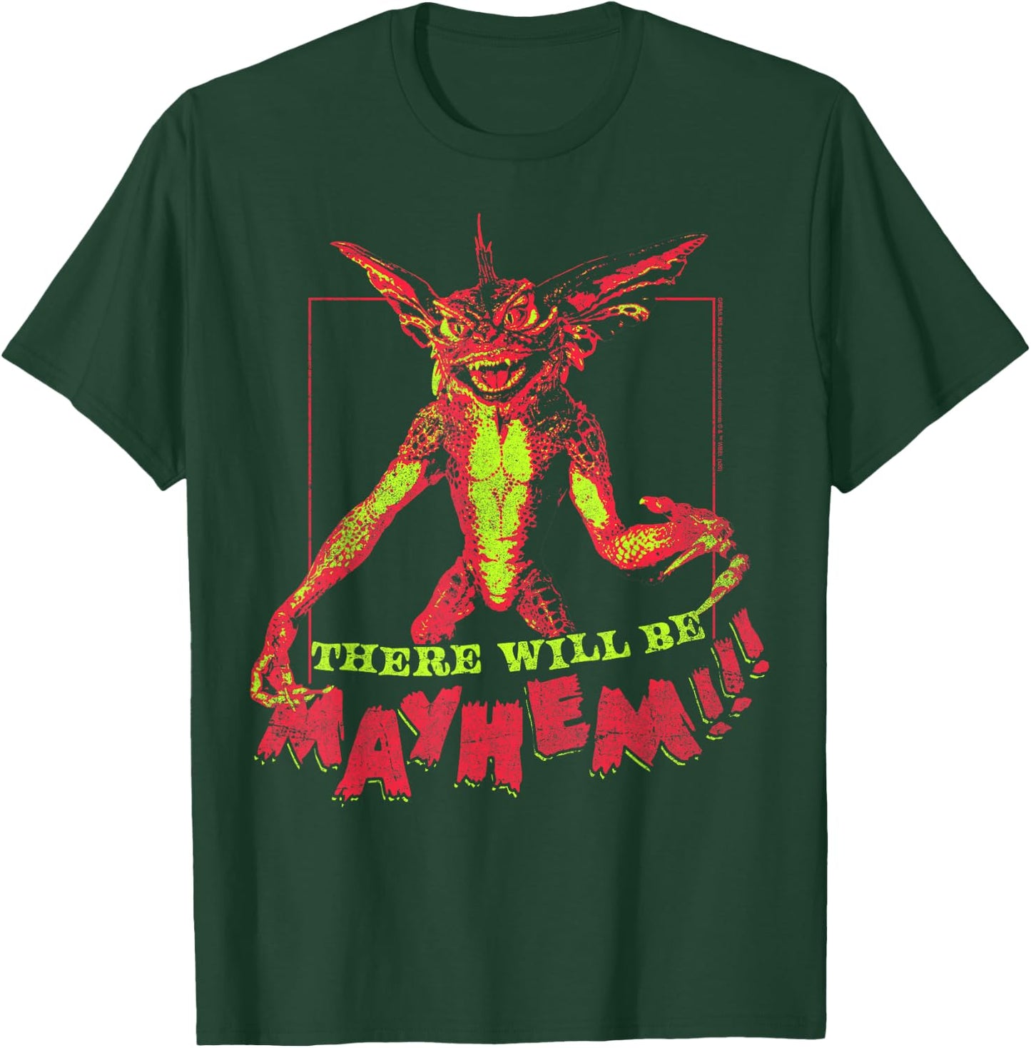 Gremlins There Will Be Mayhem T-Shirt - T-Shirt | Forest