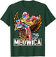 Meowica Cat Bald Eagle 4th of July Patriotic American Flag Women Kids Men T-Shirt - T-Shirt | Forest