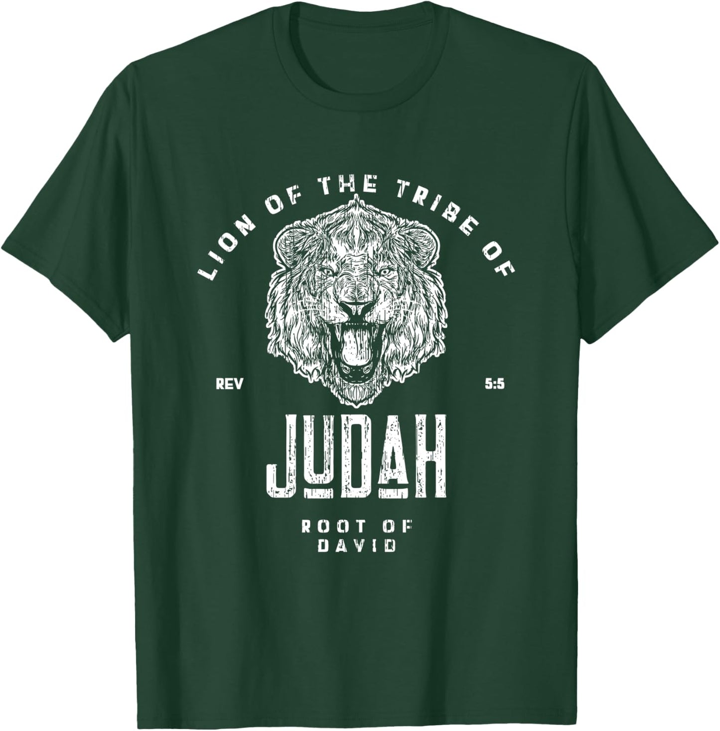 Lion of the Tribe of Judah - 3 T-Shirt - T-Shirt | Forest