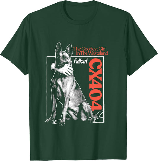 Fallout TV Series CX404 The Goodest Girl Puppy Dog Character T-Shirt - T-Shirt | Forest