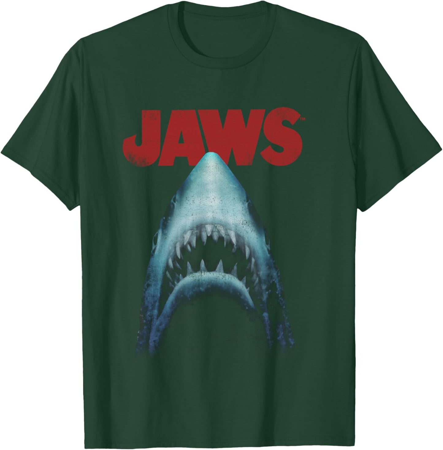 Jaws Classic Movie Poster Close-Up T-Shirt - T-Shirt | Forest