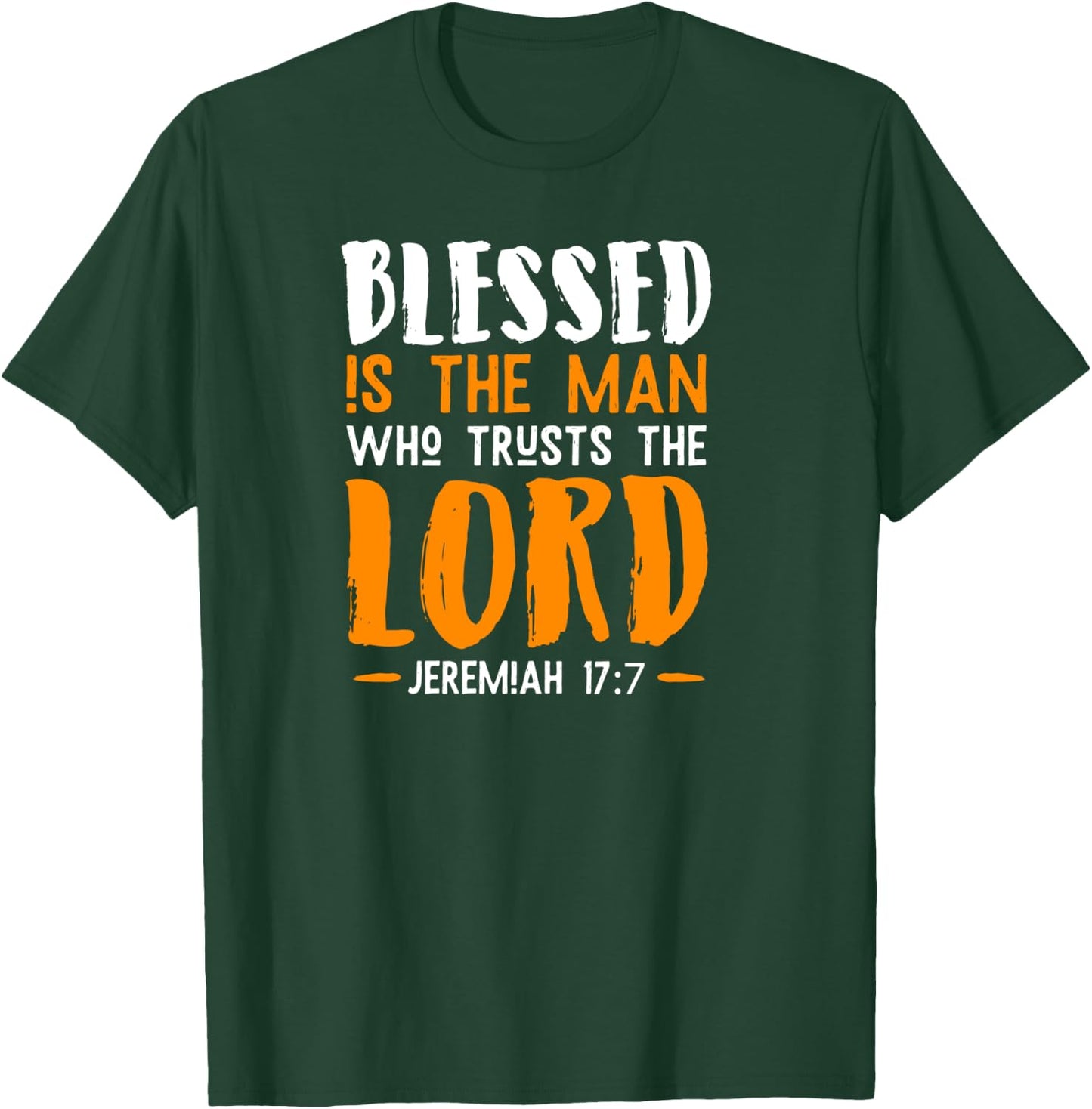 Bible Verse Faith Christianity Religious Gift Prayer T-Shirt - T-Shirt | Forest