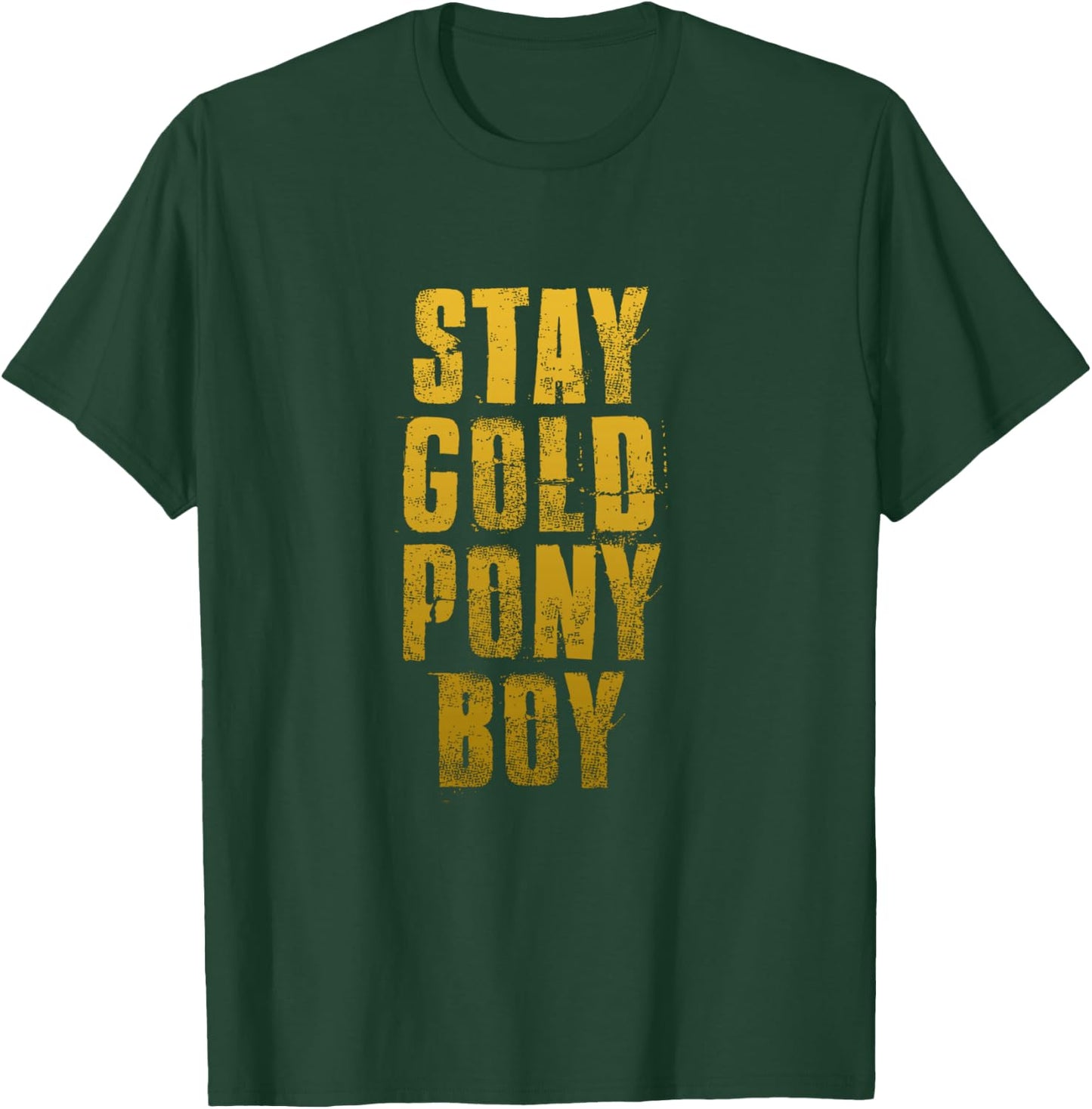 Stay Gold Ponyboy Classic 80s T-Shirt - T-Shirt | Forest