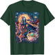 Star Wars The Mandalorian & The Child Starry Night Style T-Shirt - T-Shirt | Forest