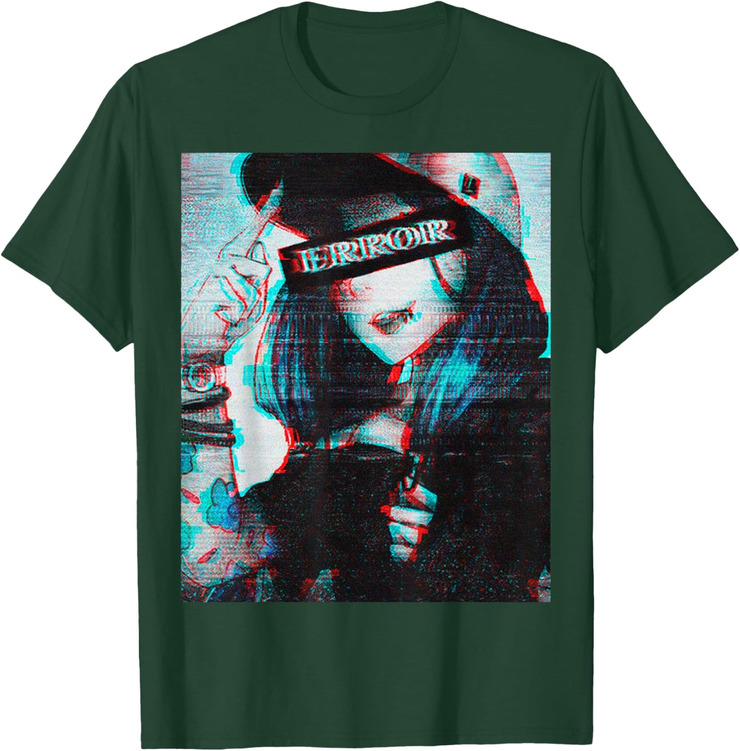 Sad Boys Girls Japanese Retro 80s 90s Futurism Anime Retro Hentai T-Shirt - T-Shirt | Forest
