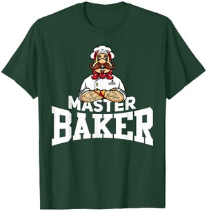 Master Baker Gift Bakery Bread T-Shirt - T-Shirt | Forest