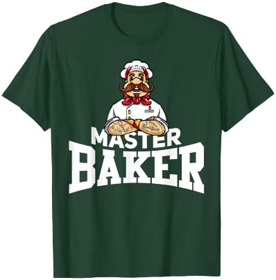 Master Baker Gift Bakery Bread T-Shirt - T-Shirt | Forest