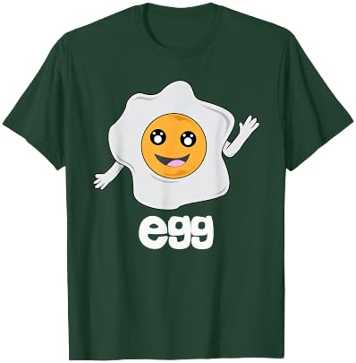 Funny Bacon And EGG Duo Valentines Halloween Easy Costume T-Shirt - T-Shirt | Forest