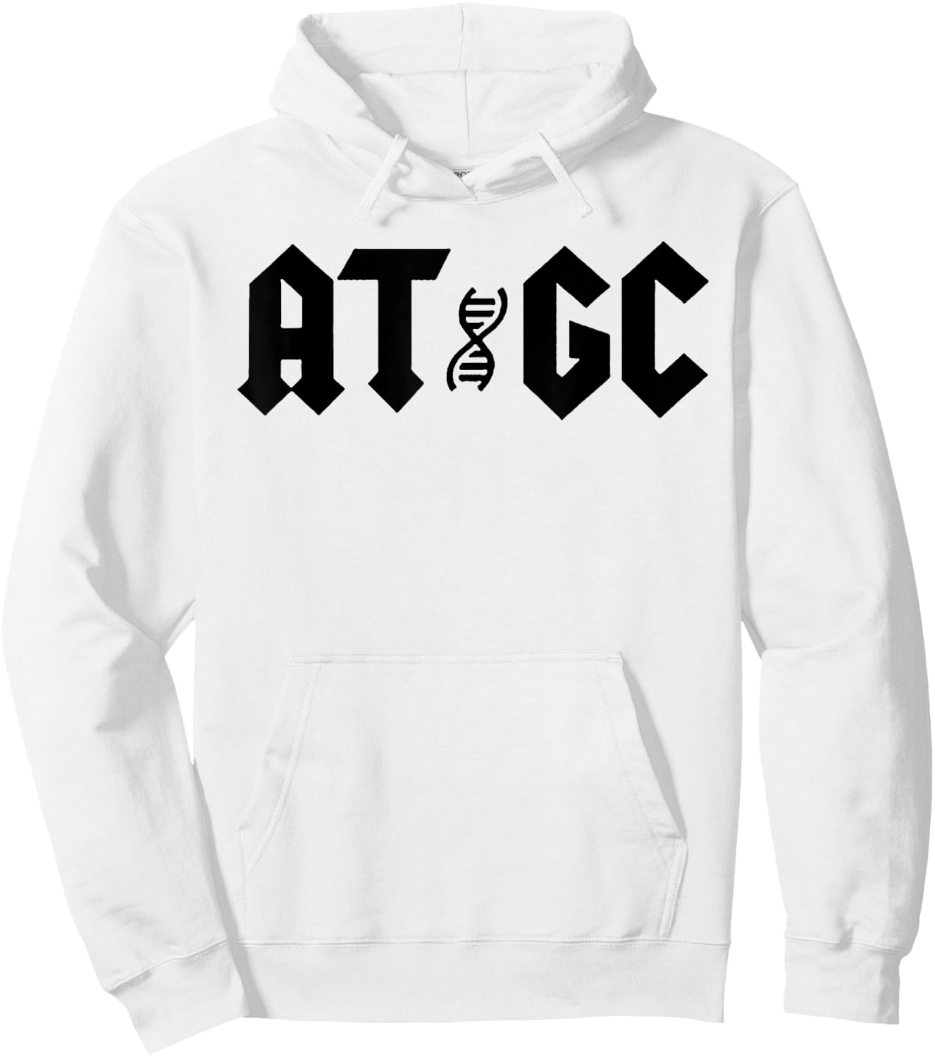 AT GC DNA Science Hoodie - Hoodie | White