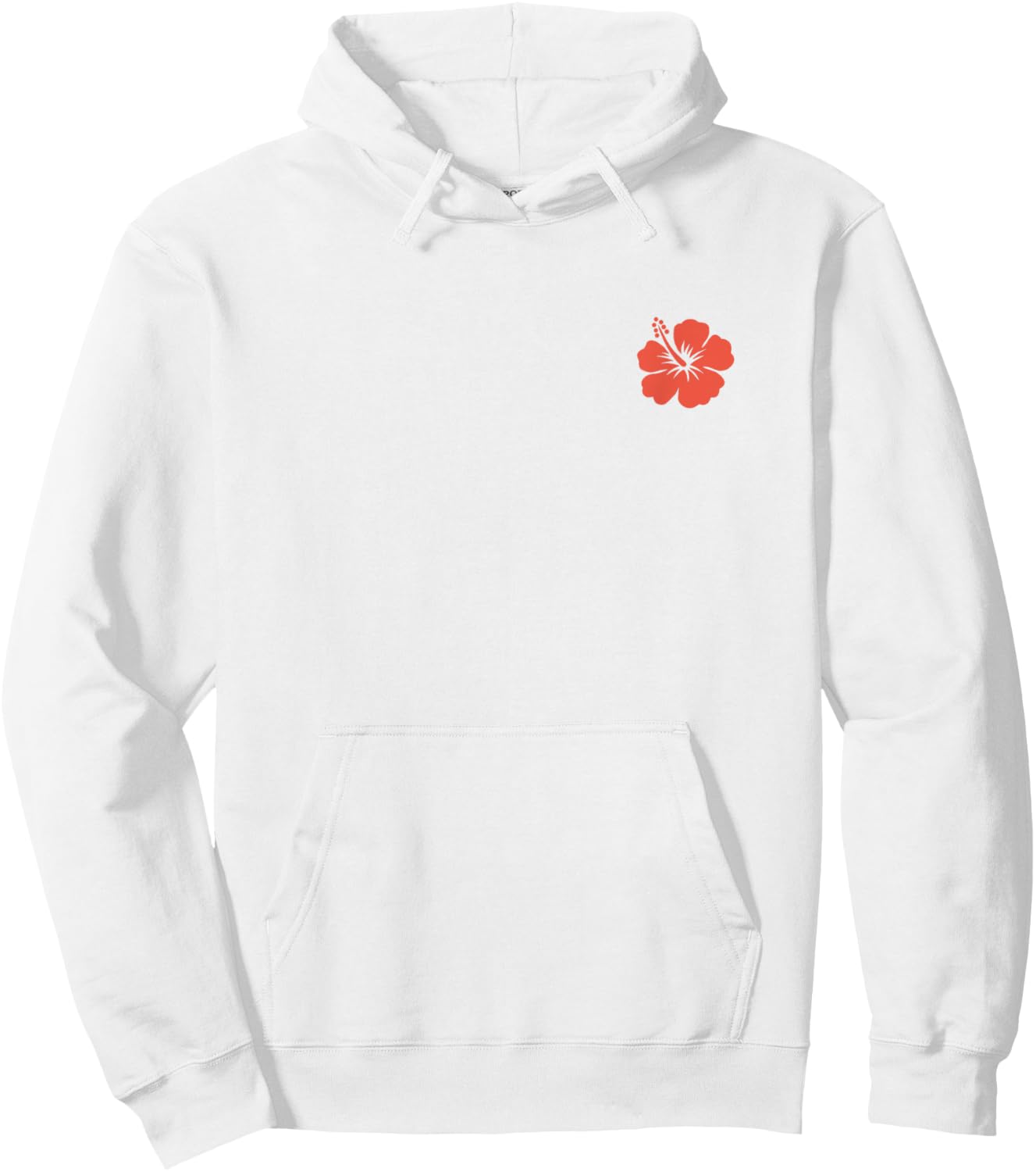 Hibiscus Hoodie - Hoodie | White